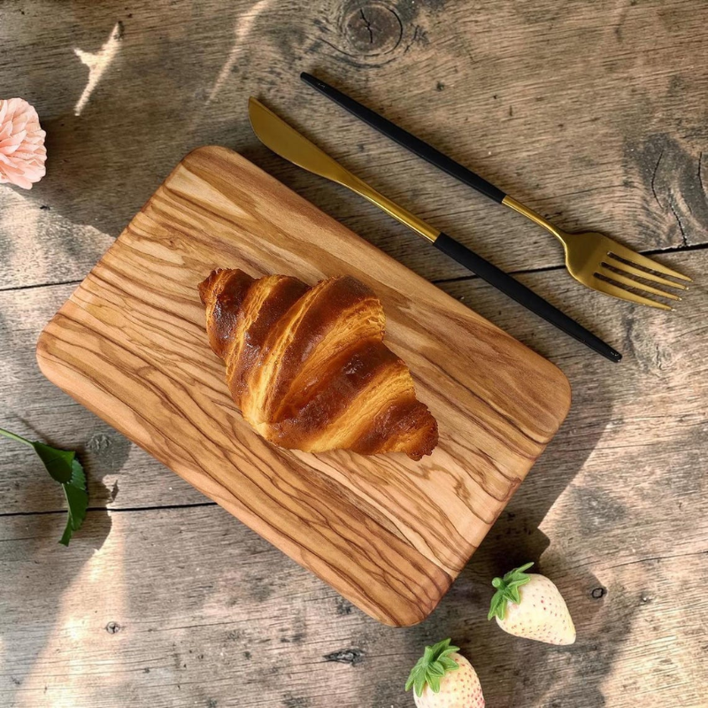 Natural Olive Wood Chopping & Serving Board