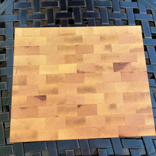 Handmade Maple End Grain Cutting Boardx