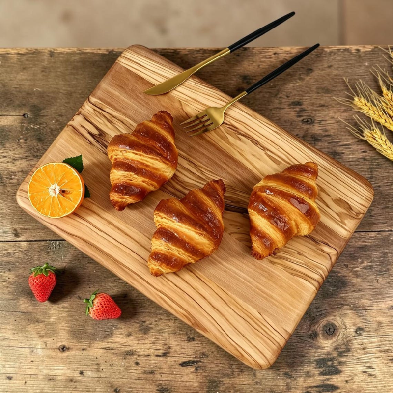 Natural Olive Wood Chopping & Serving Board