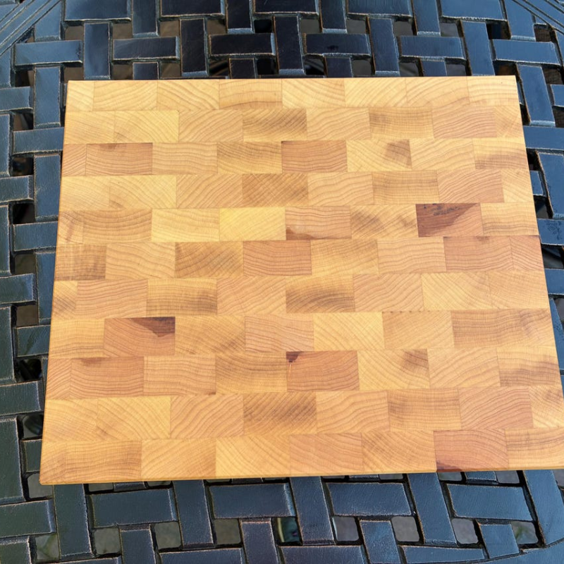 Handmade Maple End Grain Cutting Boardx