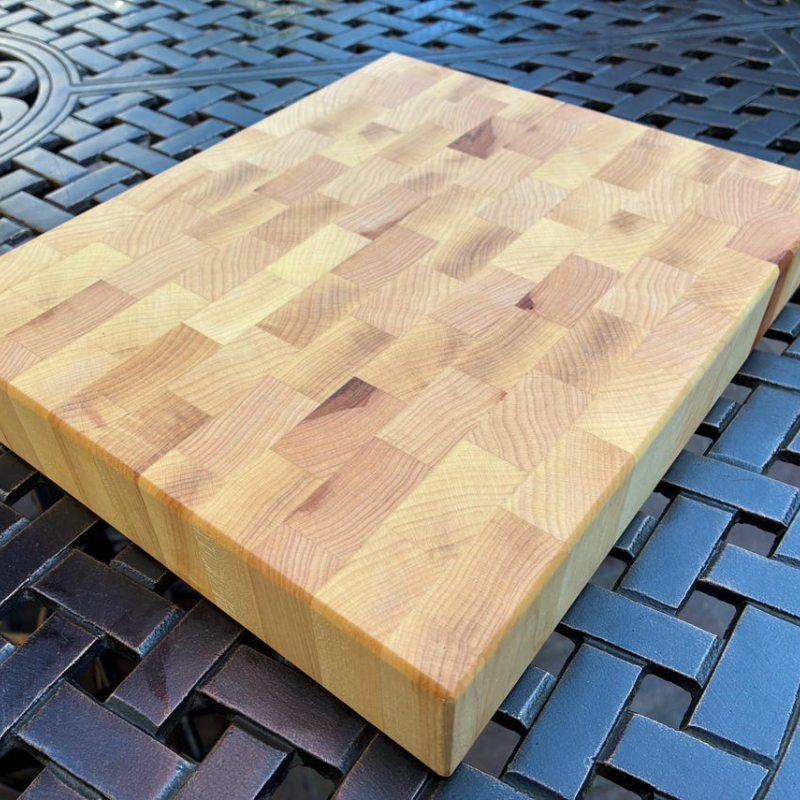 Handmade Maple End Grain Cutting Boardx