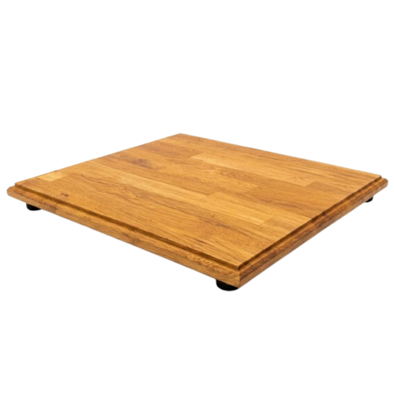Handmade Solid Oak Chopping Board 410x400mm