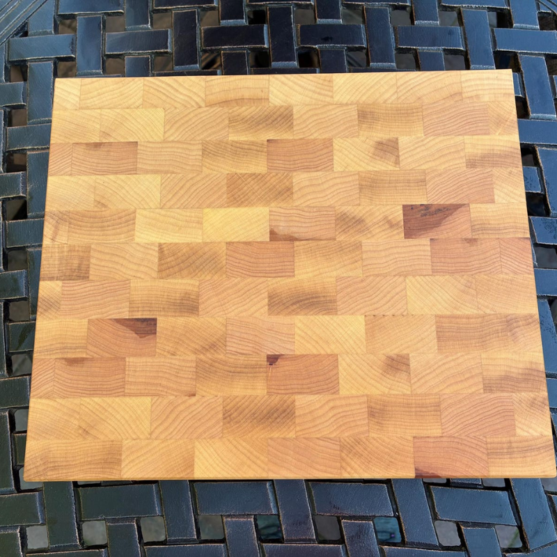 Handmade Maple End Grain Cutting Boardx