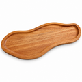 Handmade Wooden Serving Tray | Organic Decorative Platter